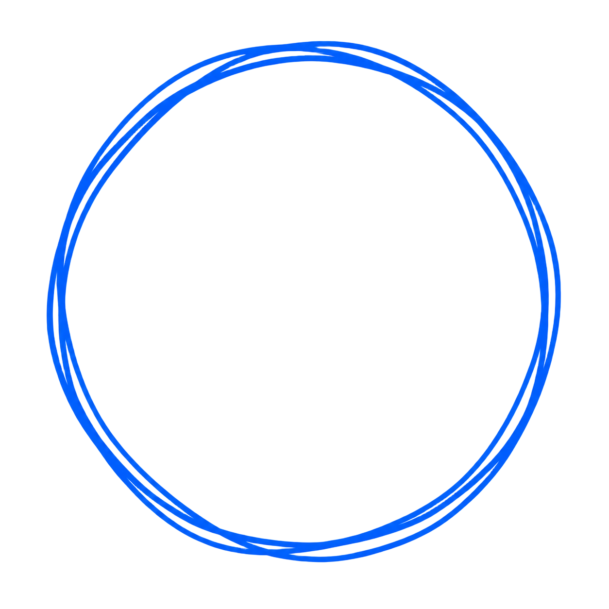 Circle design outline